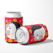 Load image into Gallery viewer, Unicorn Orange Polkadots Can or Bottle Hugger BB7138CC