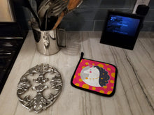 Load image into Gallery viewer, Unicorn Orange Polkadots Pot Holders - Set of 2 - Heat-Resistant Kitchen Essentials BB7138PTHD