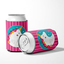 Load image into Gallery viewer, Unicorn Pink Stripes Can or Bottle Hugger BB7139CC
