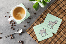 Load image into Gallery viewer, Zebra Foam Coaster  BB7143FC