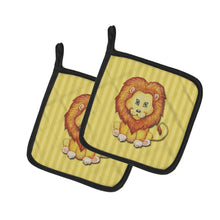 Load image into Gallery viewer, Lion Pot Holders - Set of 2 - Heat-Resistant Kitchen Essentials BB7146PTHD