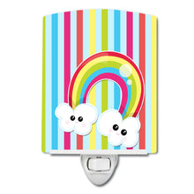 Load image into Gallery viewer, Weather Rainbow Face Ceramic Night Light BB7151CNL