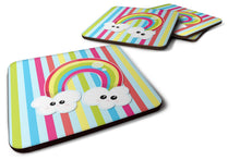 Load image into Gallery viewer, Weather Rainbow Face Foam Coaster  BB7151FC