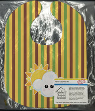 Load image into Gallery viewer, Weather Partly Cloudy Face Baby Bib BB7152BIB