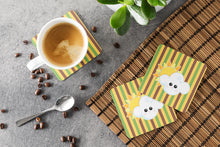 Load image into Gallery viewer, Weather Partly Cloudy Face Foam Coaster  BB7152FC