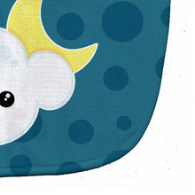 Load image into Gallery viewer, Weather Cloudy Moon Face Baby Bib BB7154BIB
