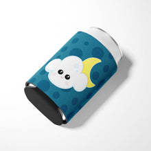 Load image into Gallery viewer, Weather Cloudy Moon Face Can or Bottle Hugger BB7154CC