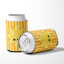Load image into Gallery viewer, Weather Sunshine Face Can or Bottle Hugger BB7155CC