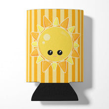 Load image into Gallery viewer, Weather Sunshine Face Can or Bottle Hugger BB7155CC