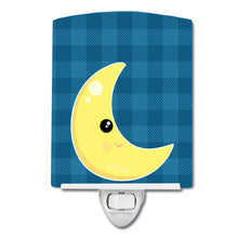 Load image into Gallery viewer, Weather Moon Face Ceramic Night Light BB7156CNL