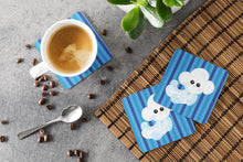 Load image into Gallery viewer, Weather Windy Face Foam Coaster  BB7157FC