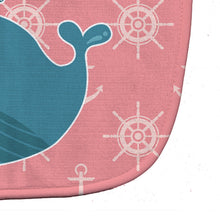 Load image into Gallery viewer, Whale on Pink Nautical Baby Bib BB7160BIB