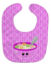 Load image into Gallery viewer, Pink Bowl of Cereal Baby Bib BB7163BIB