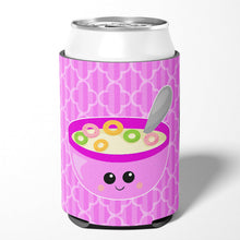 Load image into Gallery viewer, Pink Bowl of Cereal Can or Bottle Hugger BB7163CC