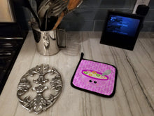 Load image into Gallery viewer, Pink Bowl of Cereal Pot Holders - Set of 2 - Heat-Resistant Kitchen Essentials BB7163PTHD