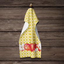 Load image into Gallery viewer, Apple on Basketweave Kitchen Towel – Artistic Dish Towel for Everyday Use BB7164KTWL