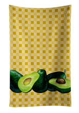 Load image into Gallery viewer, Avacado on Basketweave Kitchen Towel – Artistic Dish Towel for Everyday Use BB7165KTWL