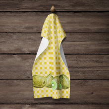 Load image into Gallery viewer, Kiwis on Basketweave Kitchen Towel – Artistic Dish Towel for Everyday Use BB7173KTWL