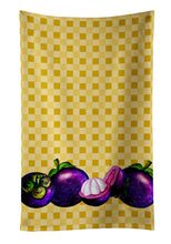 Load image into Gallery viewer, Mangosteens on Basketweave Kitchen Towel – Artistic Dish Towel for Everyday Use BB7175KTWL