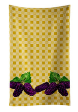 Load image into Gallery viewer, Mulberries on Basketweave Kitchen Towel – Artistic Dish Towel for Everyday Use BB7176KTWL