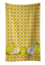 Load image into Gallery viewer, Pears on Basketweave Kitchen Towel – Artistic Dish Towel for Everyday Use BB7179KTWL