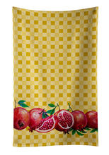 Load image into Gallery viewer, Pomegranates on Basketweave Kitchen Towel – Artistic Dish Towel for Everyday Use BB7181KTWL