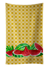 Load image into Gallery viewer, Watermelon on Basketweave Kitchen Towel – Artistic Dish Towel for Everyday Use BB7183KTWL
