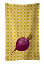 Load image into Gallery viewer, Beet Root on Basketweave Kitchen Towel – Artistic Dish Towel for Everyday Use BB7185KTWL
