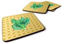 Load image into Gallery viewer, Broccoli on Basketweave Foam Coaster  BB7186FC