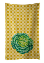 Load image into Gallery viewer, Cabbage on Basketweave Kitchen Towel – Artistic Dish Towel for Everyday Use BB7187KTWL
