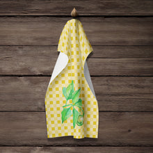 Load image into Gallery viewer, Candlenut on Basketweave Kitchen Towel – Artistic Dish Towel for Everyday Use BB7188KTWL