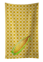 Load image into Gallery viewer, Corn on Basketweave Kitchen Towel – Artistic Dish Towel for Everyday Use BB7198KTWL