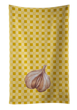 Load image into Gallery viewer, Garlic on Basketweave Kitchen Towel – Artistic Dish Towel for Everyday Use BB7202KTWL