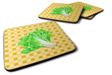 Load image into Gallery viewer, Lettuce on Basketweave Foam Coaster  BB7203FC