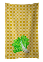Load image into Gallery viewer, Lettuce on Basketweave Kitchen Towel – Artistic Dish Towel for Everyday Use BB7203KTWL