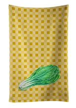 Load image into Gallery viewer, Mustard on Basketweave Kitchen Towel – Artistic Dish Towel for Everyday Use BB7204KTWL