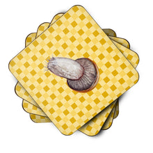 Load image into Gallery viewer, Rotkappe Mushroom on Basketweave Foam Coaster  BB7212FC