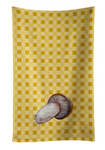 Load image into Gallery viewer, Rotkappe Mushroom on Basketweave Kitchen Towel – Artistic Dish Towel for Everyday Use BB7212KTWL