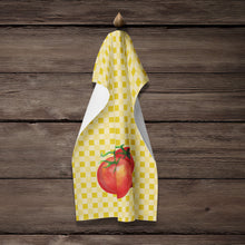 Load image into Gallery viewer, Tomato on Basketweave Kitchen Towel – Artistic Dish Towel for Everyday Use BB7215KTWL