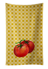 Load image into Gallery viewer, Tomato on Basketweave Kitchen Towel – Artistic Dish Towel for Everyday Use BB7215KTWL