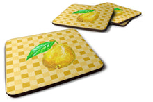 Load image into Gallery viewer, Guava on Basketweave Foam Coaster  BB7230FC