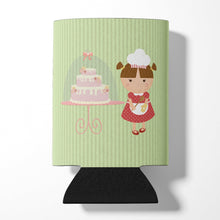 Load image into Gallery viewer, Cake Baker Brunette Green Can or Bottle Hugger BB7256CC