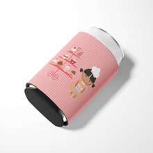 Load image into Gallery viewer, Cupcake Baker African American Pink Can or Bottle Hugger BB7257CC