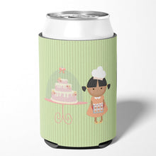 Load image into Gallery viewer, Cake Baker African American Green Can or Bottle Hugger BB7259CC
