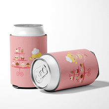 Load image into Gallery viewer, Cupcake Baker Blonde Pink Can or Bottle Hugger BB7260CC