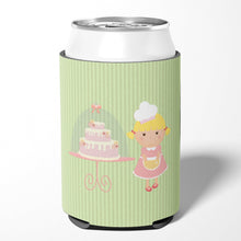 Load image into Gallery viewer, Cake Baker Blonde Green Can or Bottle Hugger BB7262CC