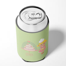 Load image into Gallery viewer, Cake Baker Blonde Green Can or Bottle Hugger BB7262CC