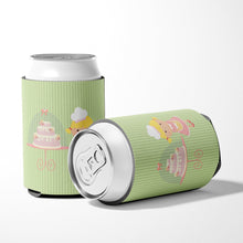 Load image into Gallery viewer, Cake Baker Blonde Green Can or Bottle Hugger BB7262CC