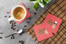 Load image into Gallery viewer, Valentine's Cake Baker African American Foam Coaster  BB7264FC
