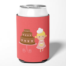 Load image into Gallery viewer, Valentine's Cake Baker Blonde Can or Bottle Hugger BB7265CC